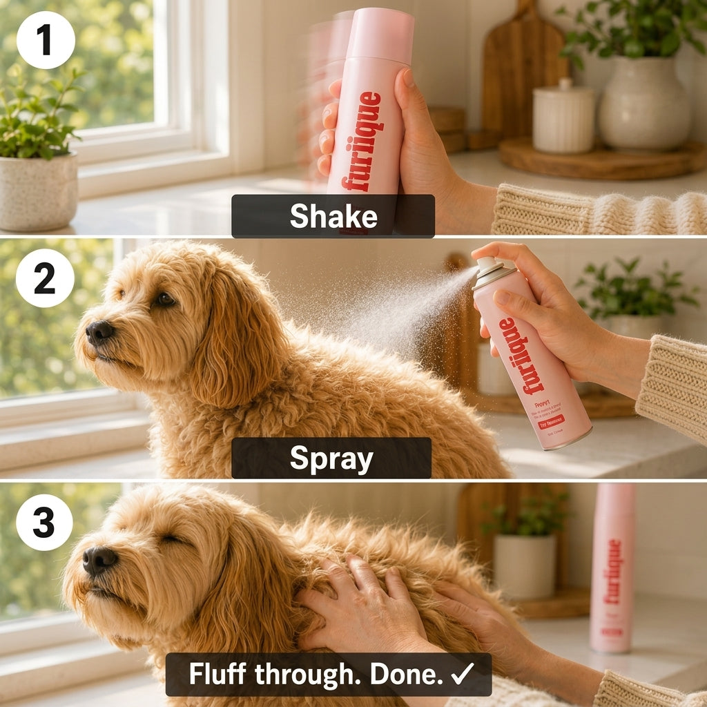 Dry Dog Shampoo - Pupaya